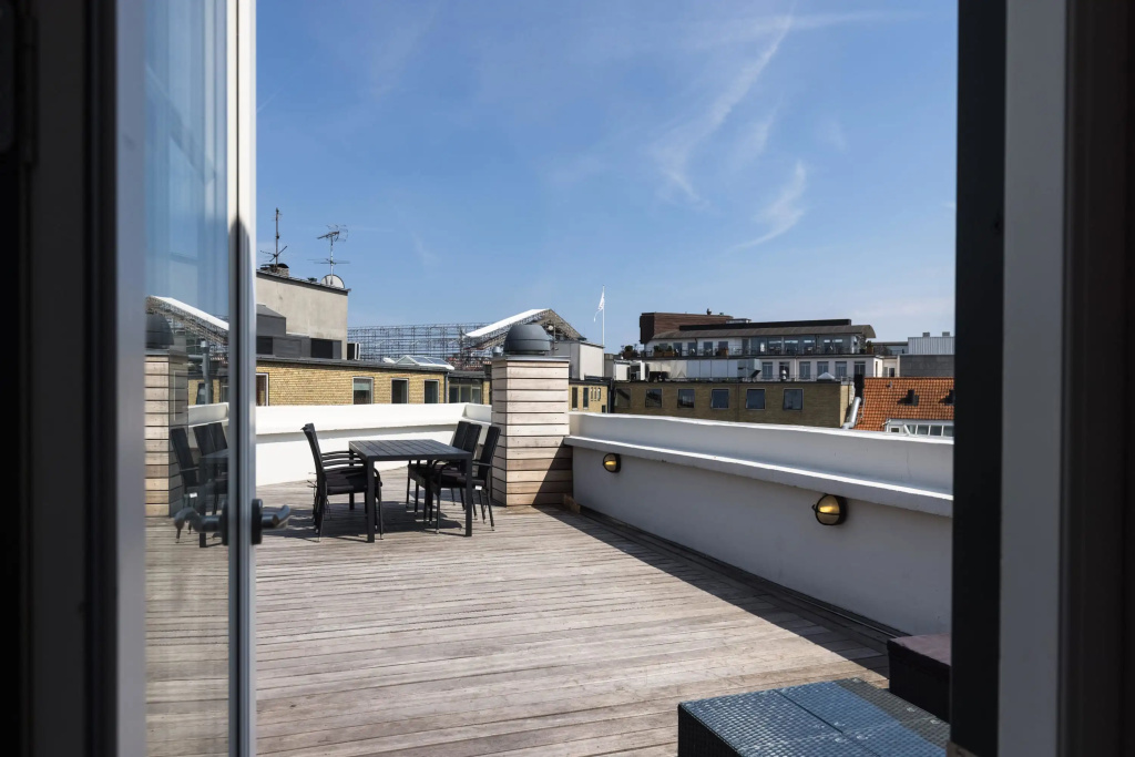 ★Luxury Penthouse · CPH · Private Rooftop Balcony★