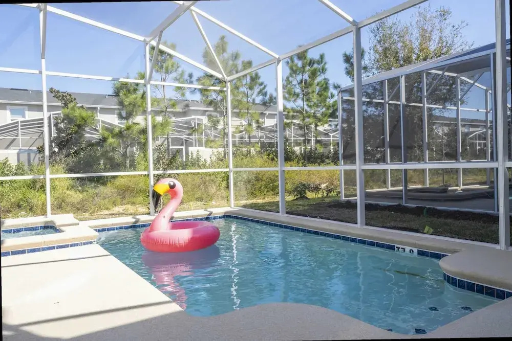 Themed 5Bd Family Villa w Pool & Spa Near Disney