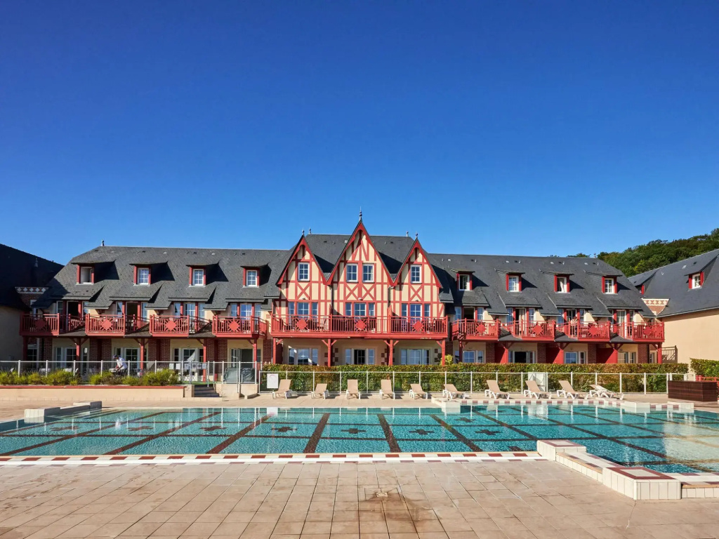 Apartment in Residence & Spa With Common Pool and Sauna, Houlgate