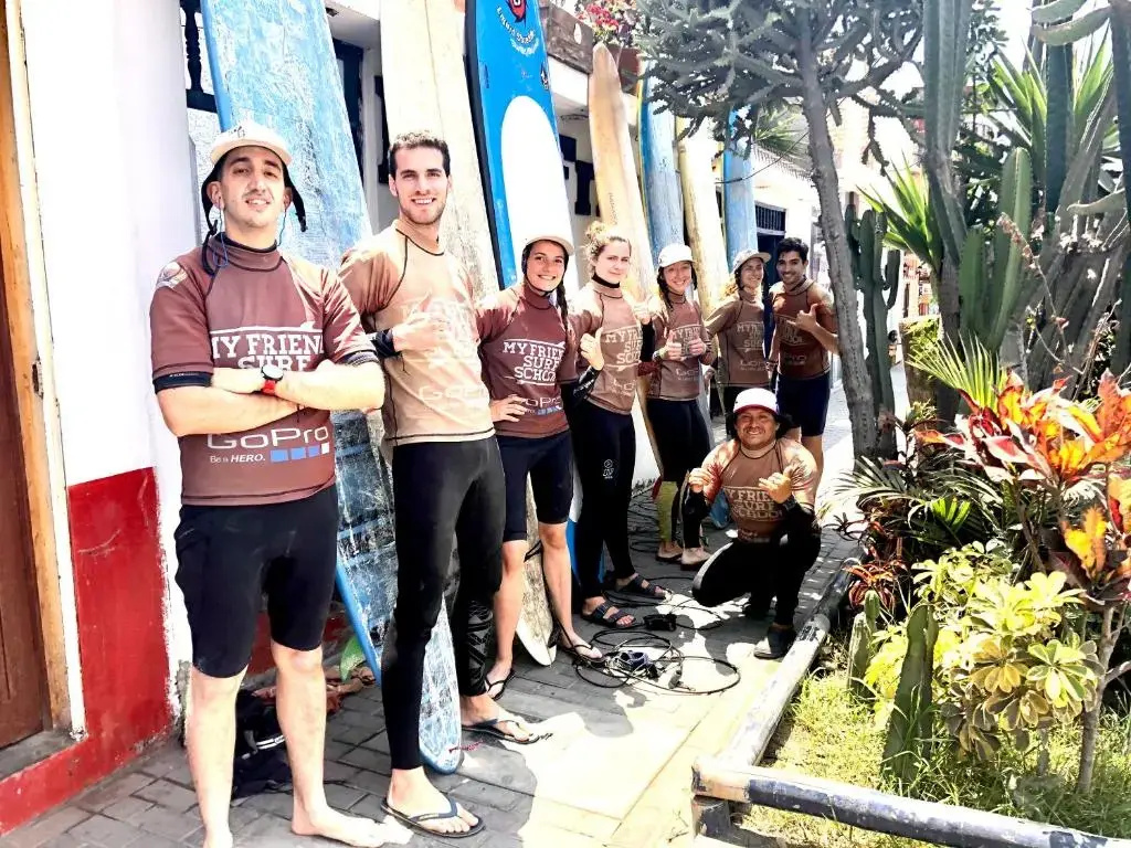 Surf hostel My Friends