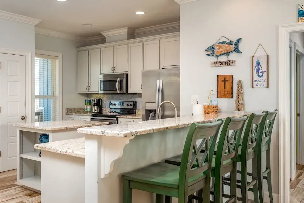Awake On The Gulf - Gulf Front! Gaze Up At The Stars From Your Large Deck While Listening To The Waves Crash. 4 Bedroom Home by RedAwning