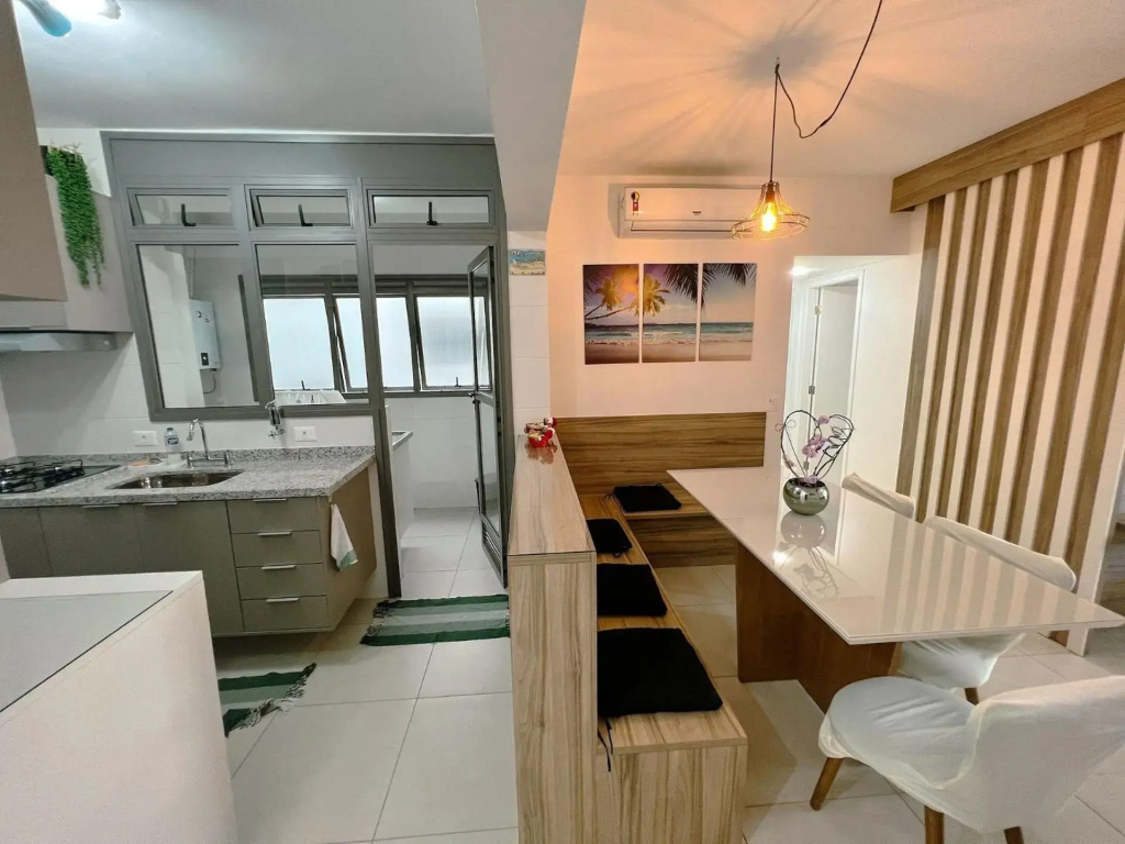 Home 49 I Apto 0KM em Bertioga a 60 m da Praia Novíssimo