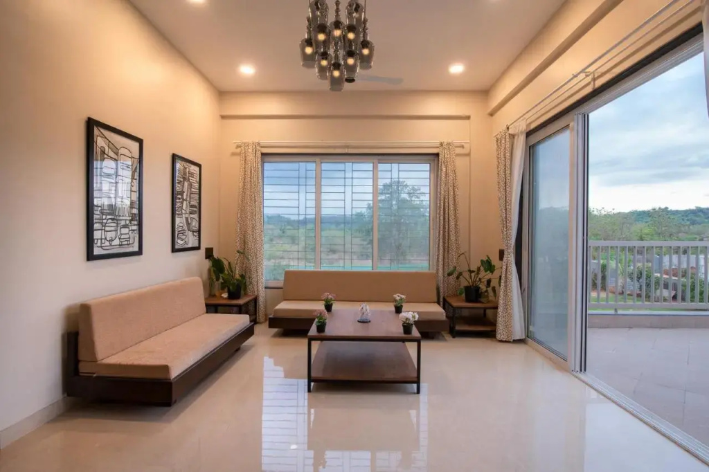 SaffronStays Midori, Kolad - private pool villa near river rafting camp