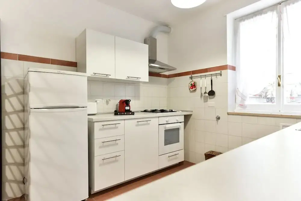 Red & White Vatican Apartment