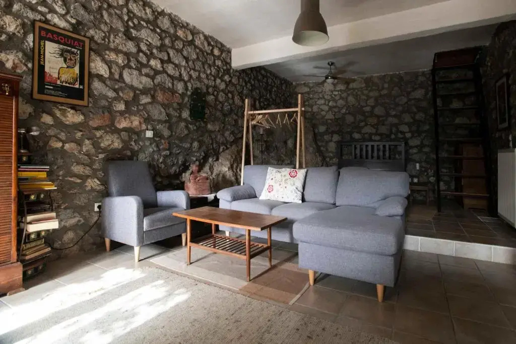 Stone house with panoramic view