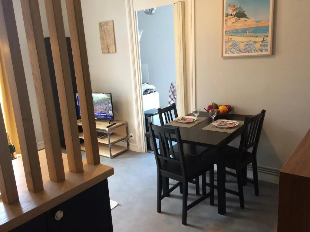 Dinard: studio à 100 m de la plage de L'Ecluse