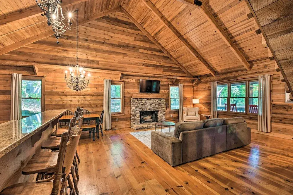 Big Canoe Mountain Resort Cabin w/ Pool Access!