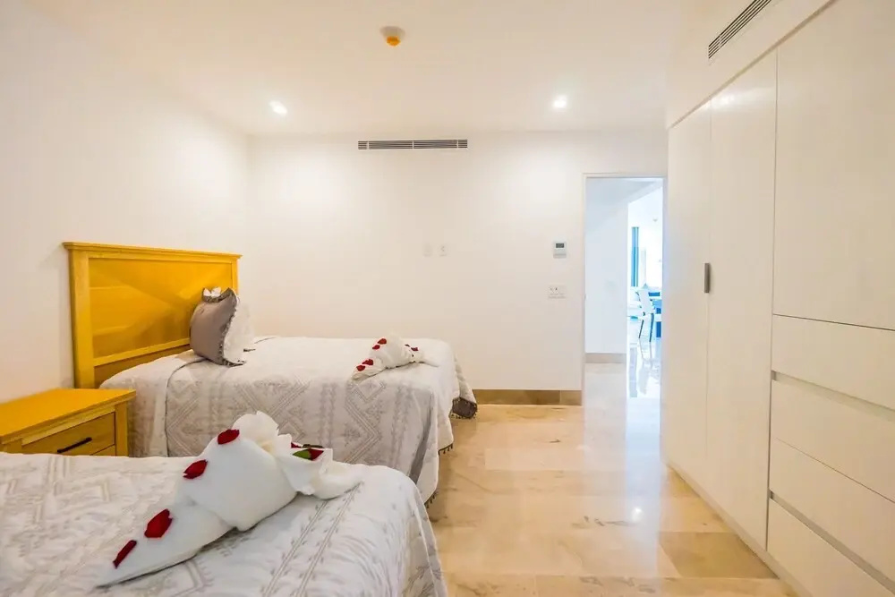 Contemporary Design Oceana 422 Playa del Carmen Condo by RedAwning