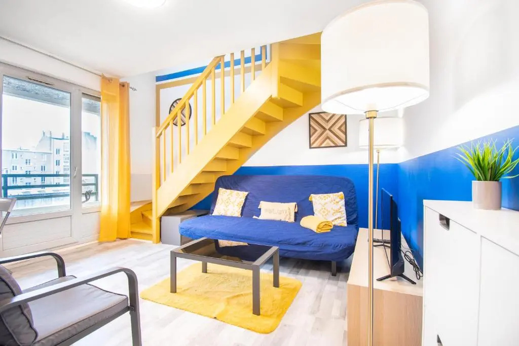 Charmant T2 sur Île de Nantes avec Parking et Balcon