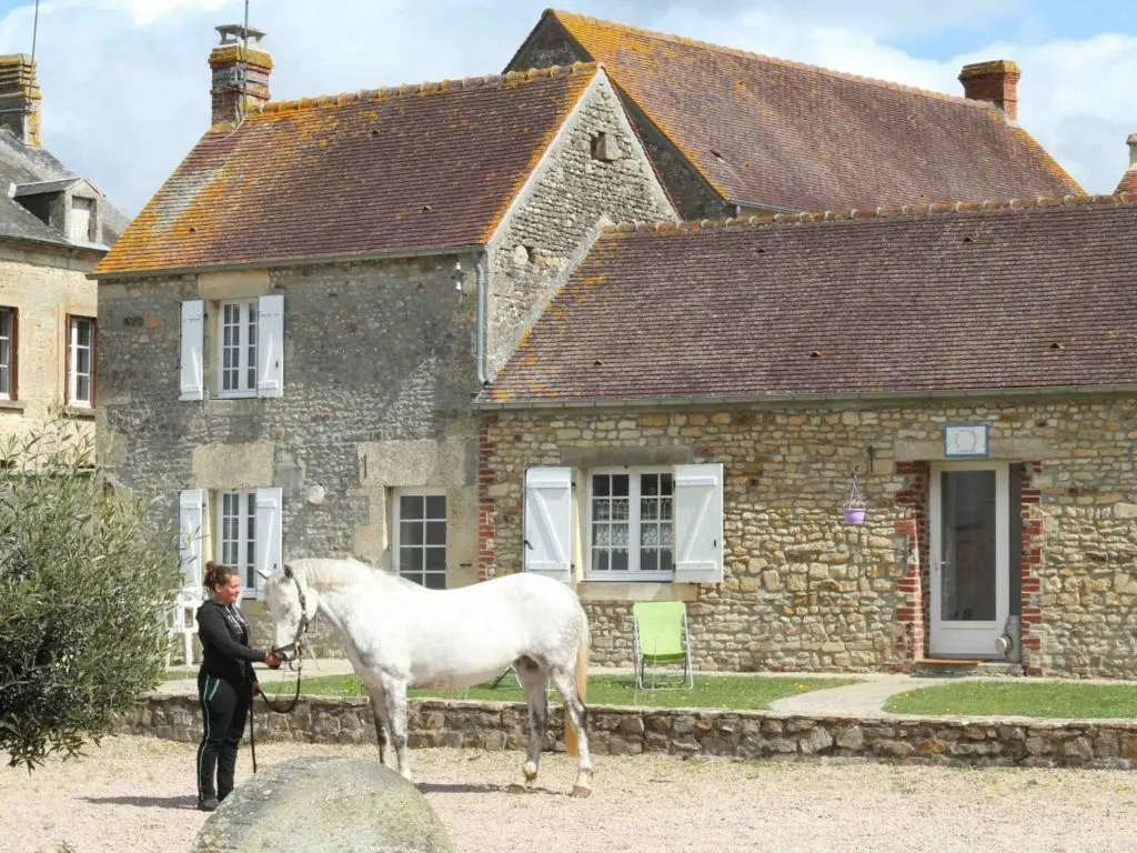 Maison indépendante avec jardin chez une cavalière, animaux acceptés - FR-1-497-43