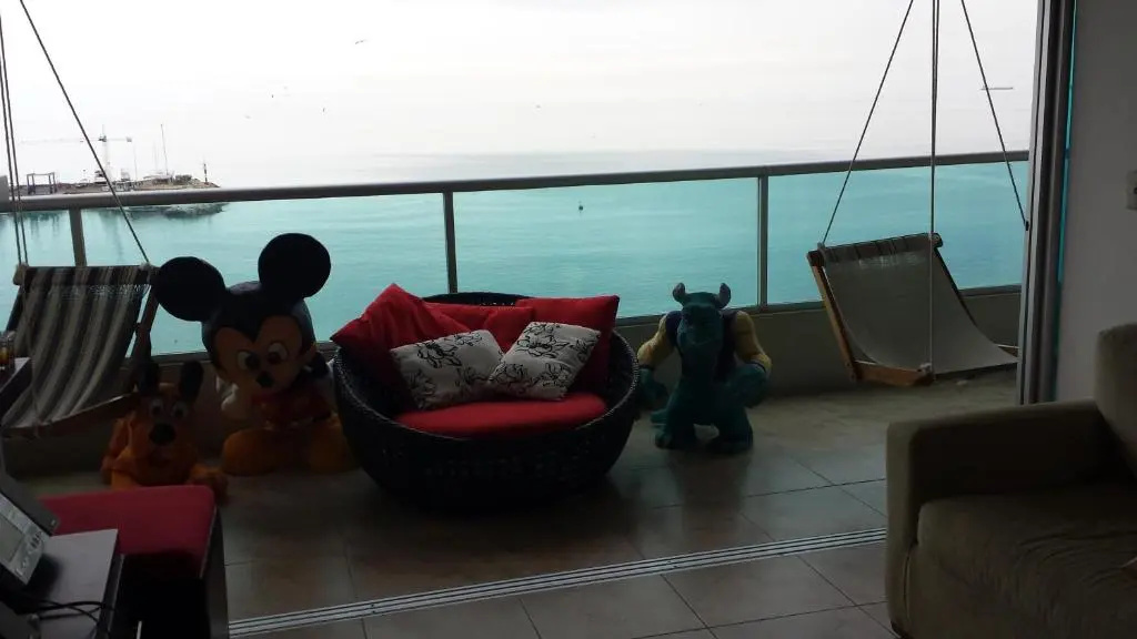 Departamento al pie del mar