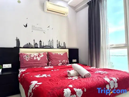 2 Bedroom Suite SeaView @ Mansion One near Gleanegles, Penang (2-6pax)