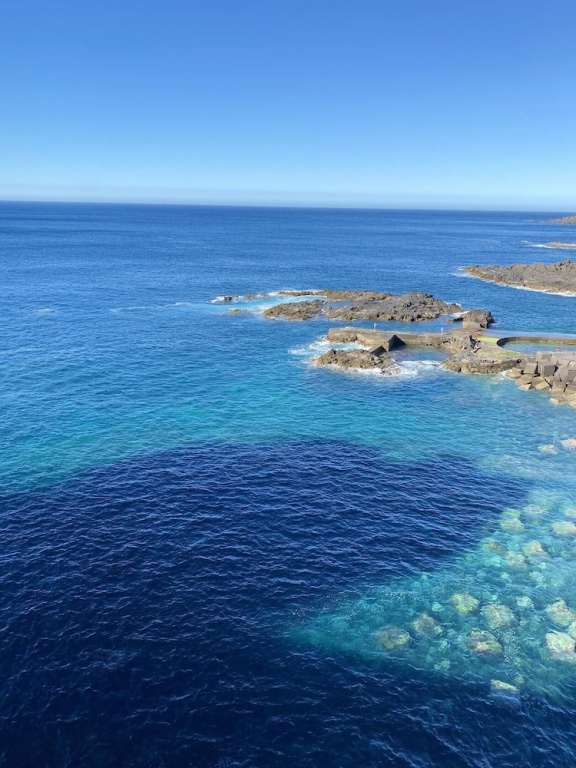 Apartment with One Bedroom in Tacoronte, with Wonderful Sea View, Pool Access, Balcony