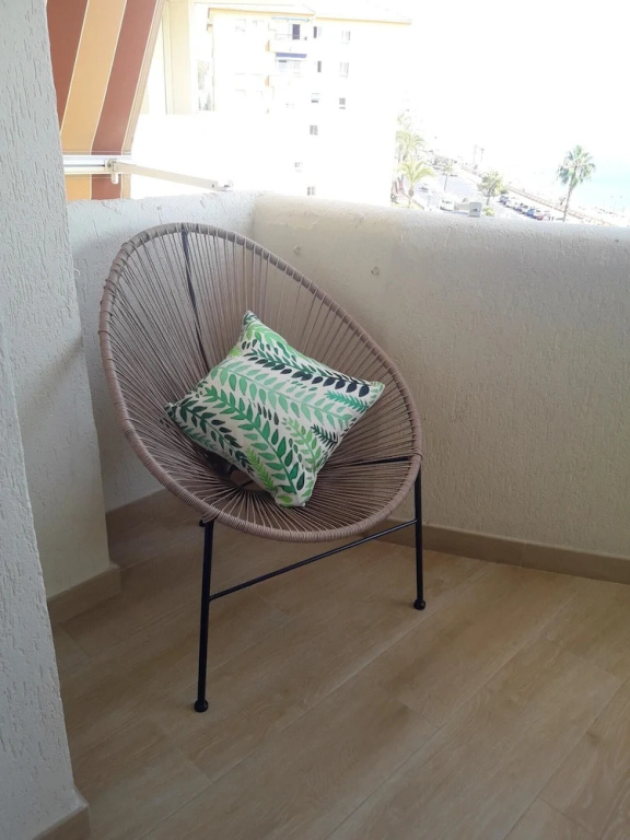 Studio in Benalmádena, With Wonderful sea View, Shared Pool, Furnished Balcony
