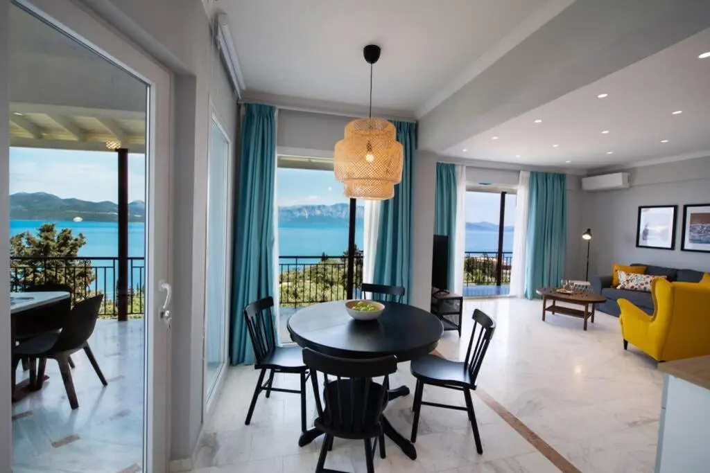 2br house in Nikiana with stunning sea view