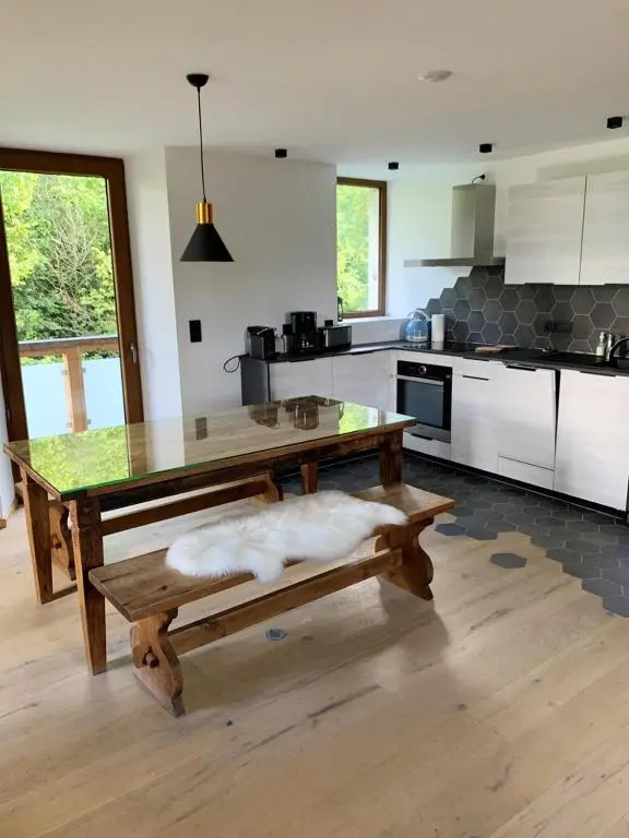 Appartement de 2 chambres avec balcon amenage et wifi a Sallanches