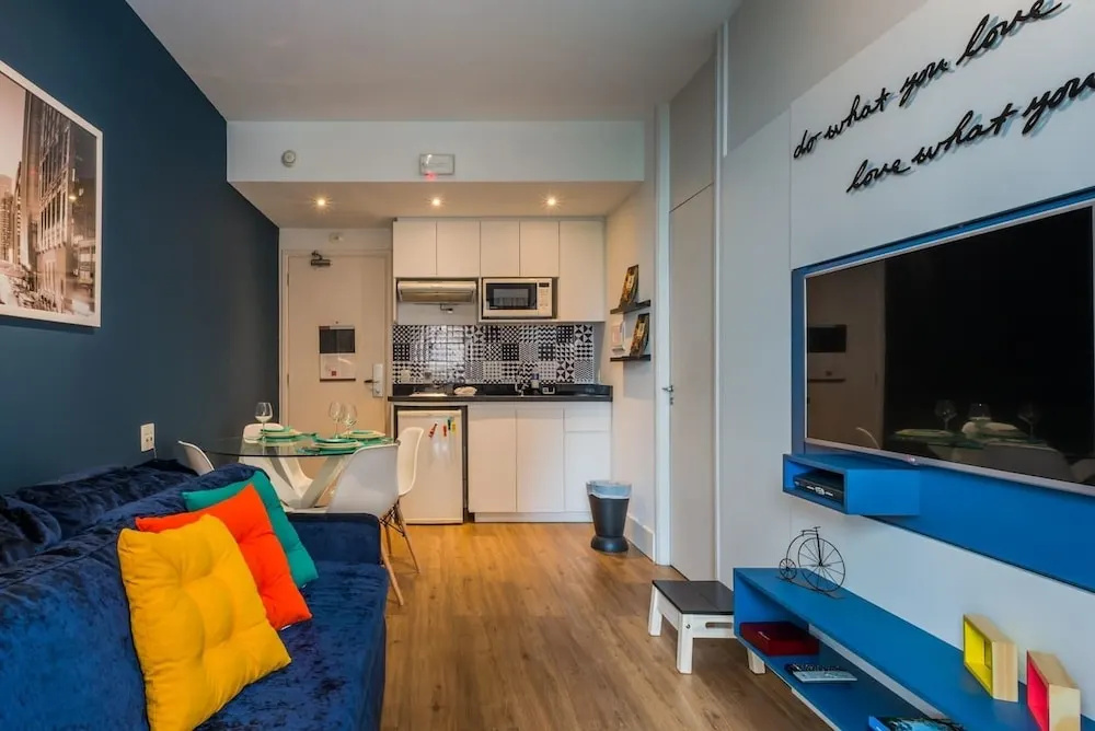 Ad404 Stylish Apartment in the Best Part of Itaim