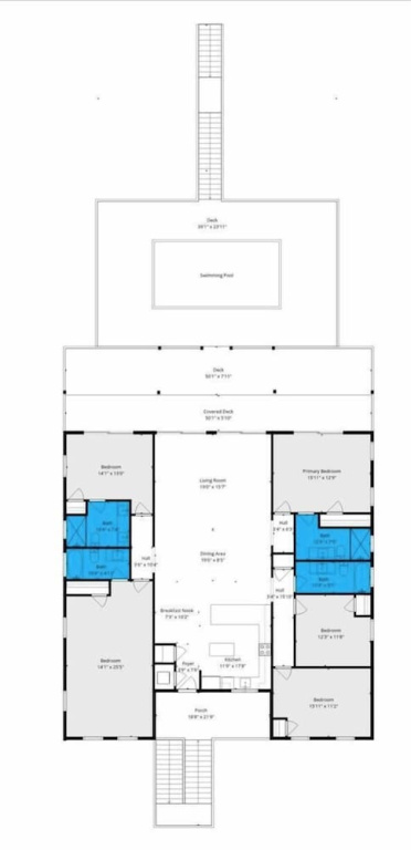 Seas The Day - 2830 Bienville Blvd 5 Bedroom Home