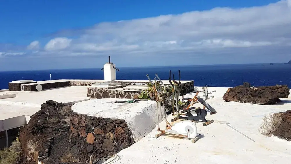 Studio In Frontera - Valle Del Golfo, With Wonderful Sea View, Enclosed Garden