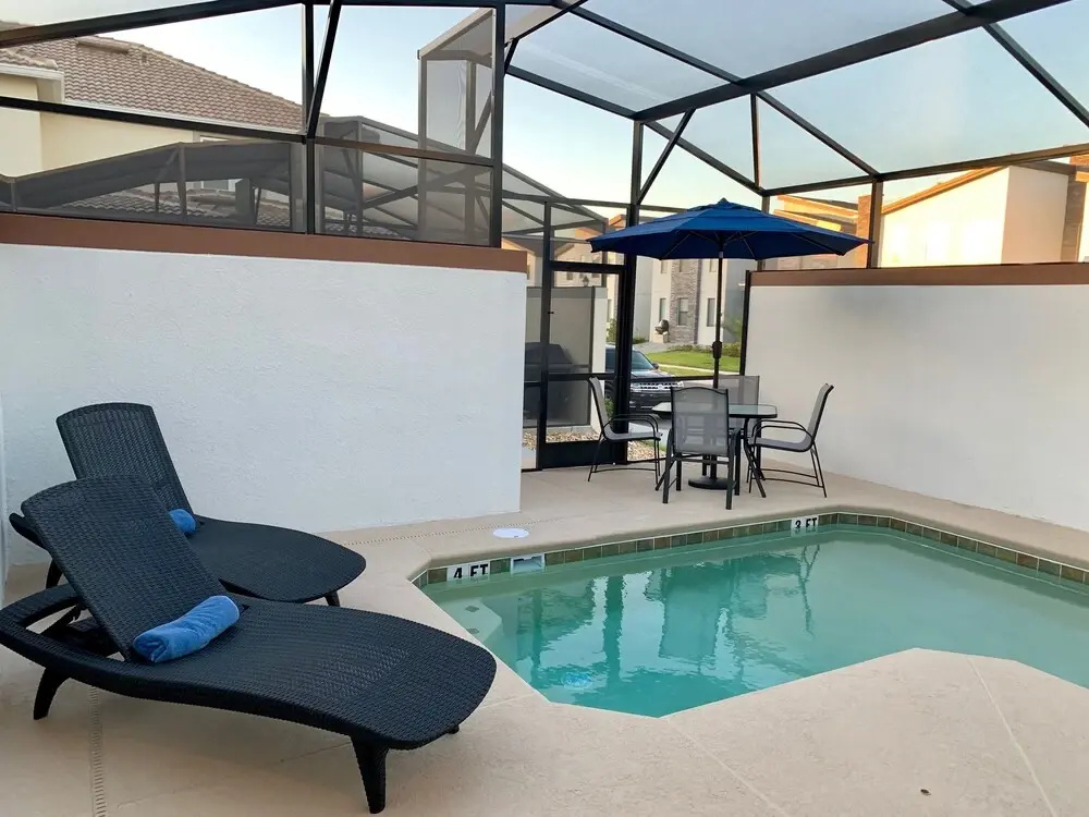 Marvelous 5 Bedroom w/ Pool Close to Disney 4811