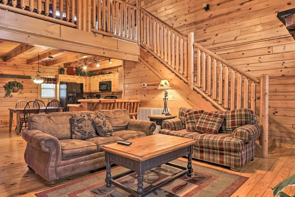 Pigeon Forge Cabin w/ Games, 1 Mi to Parkway!