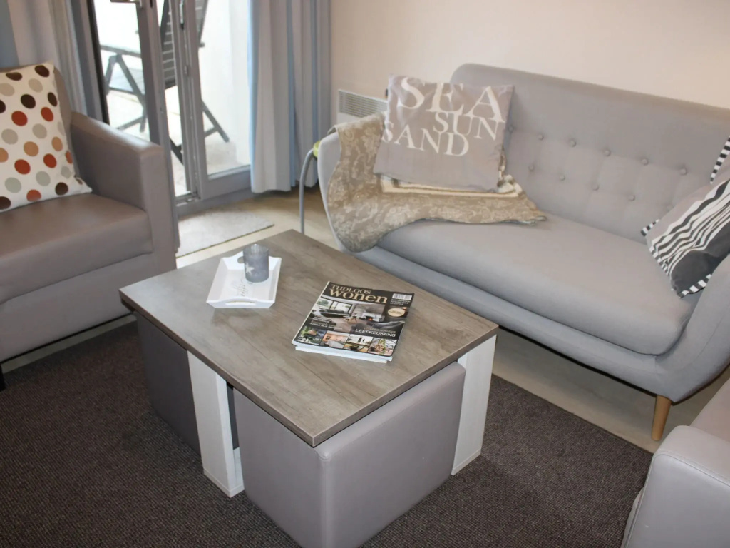 Modern apartment in Bray-Dunes with terrace