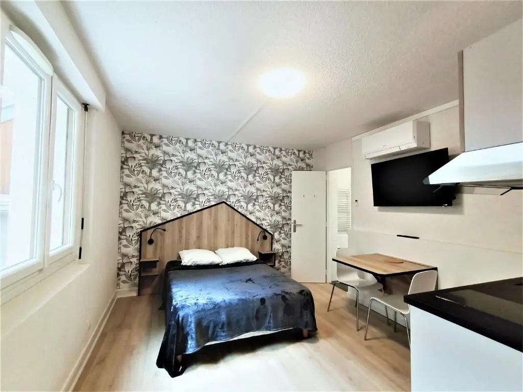 Studio Aix-les-Bains, 1 pièce, 2 personnes - FR-1-555-50