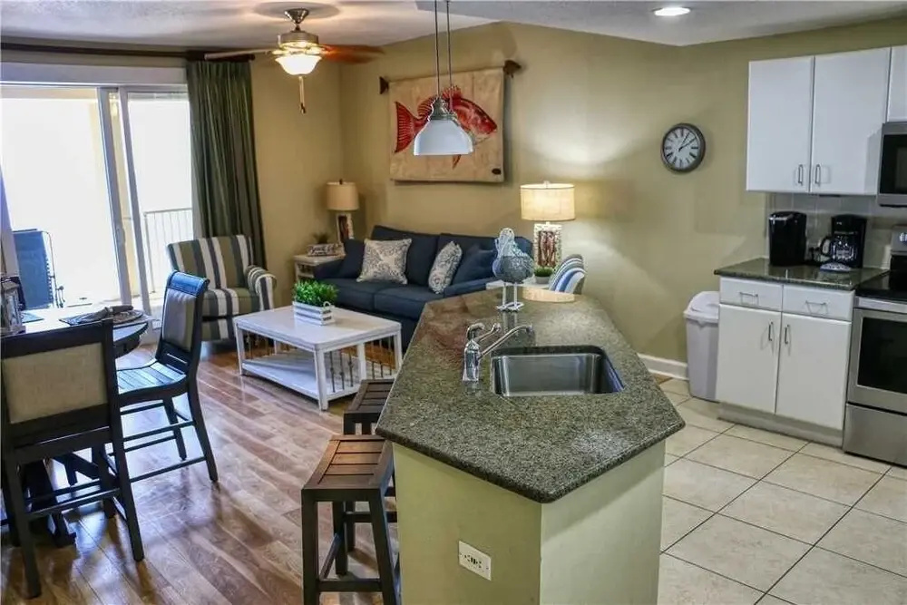 1 Bedroom, 2 Bath Gulf View Deluxe Home