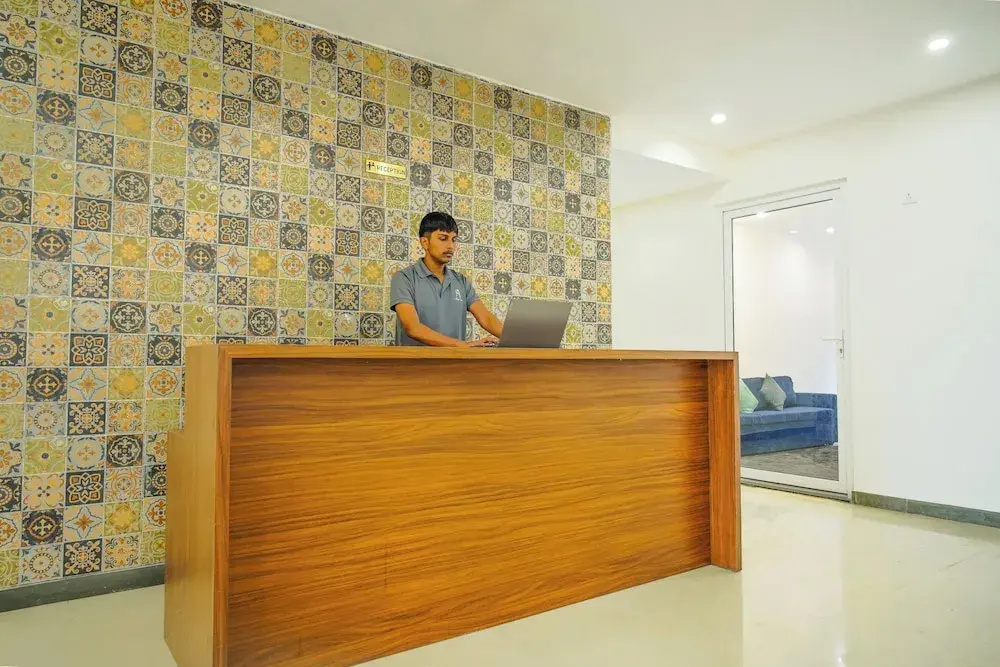 Alaya Stays Veera Marina 1BHK with Pool