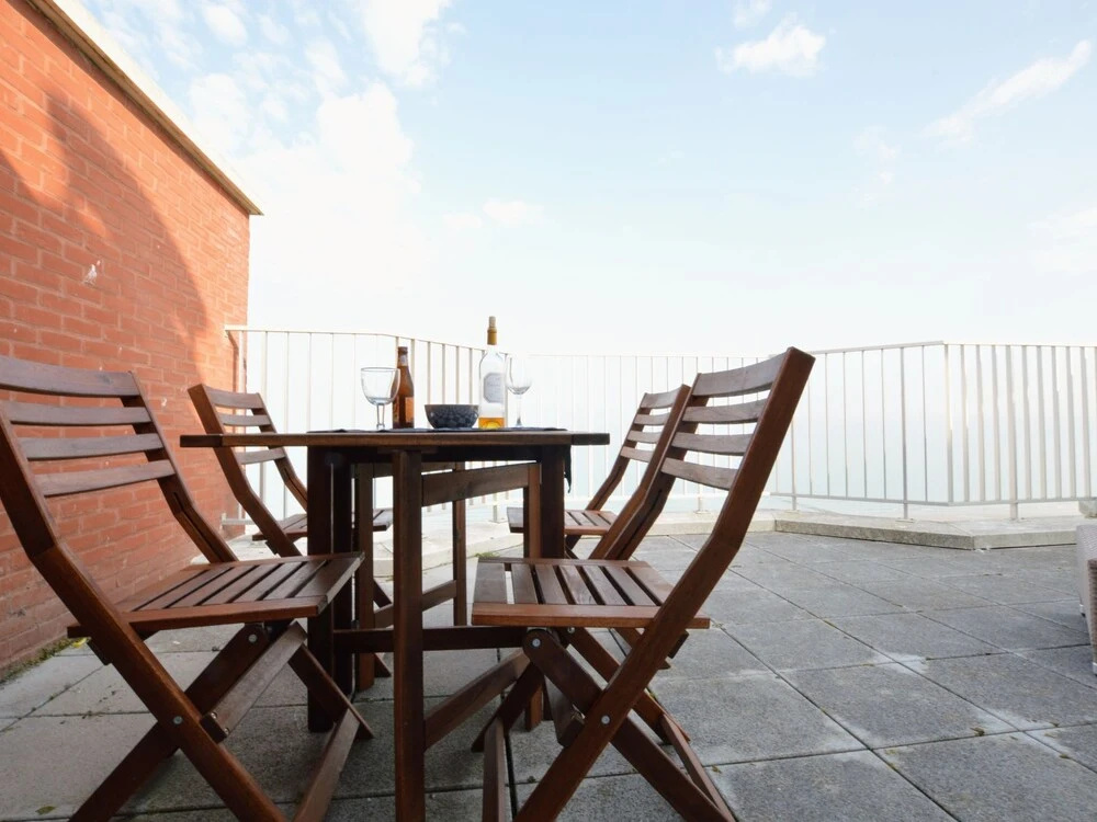 Cosy Apartment in Westende With Terrace and Deckchairs