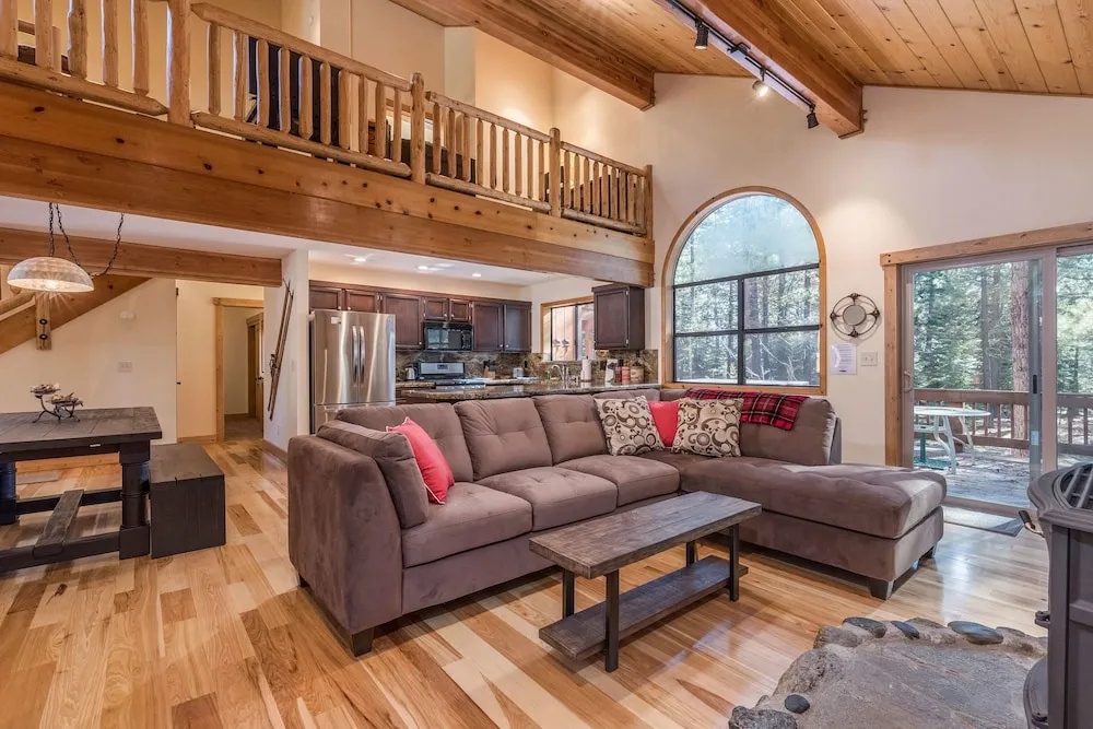 Snowmass Log House on the River by RedAwning