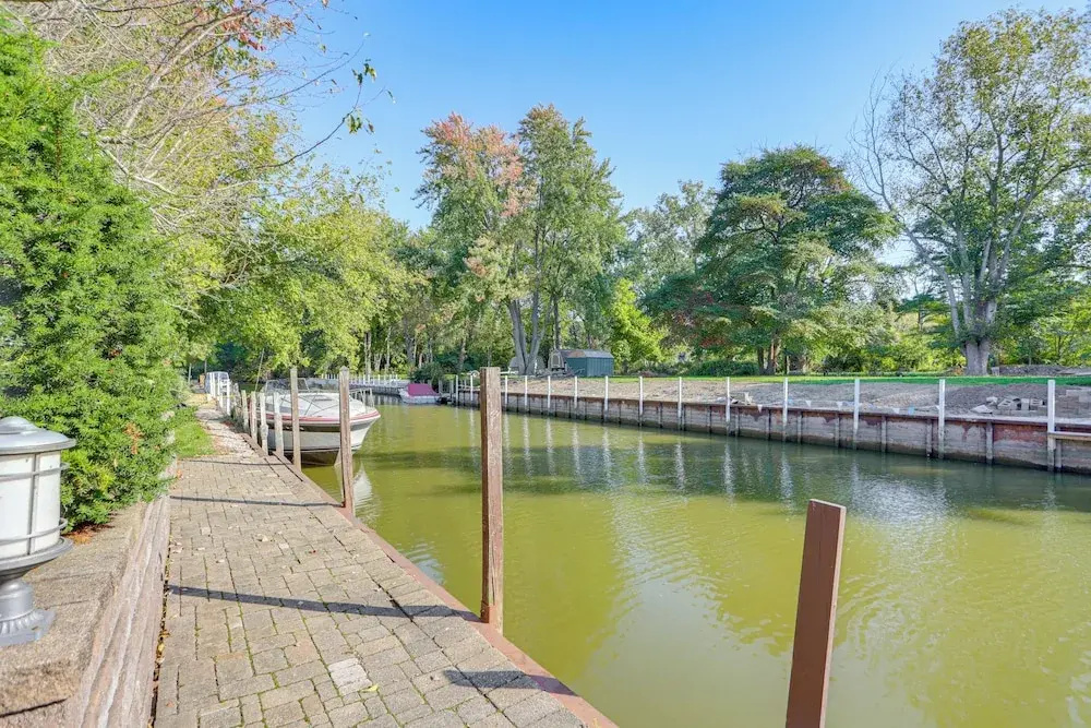 Vermilion River Home with Hot Tub and Private Dock!