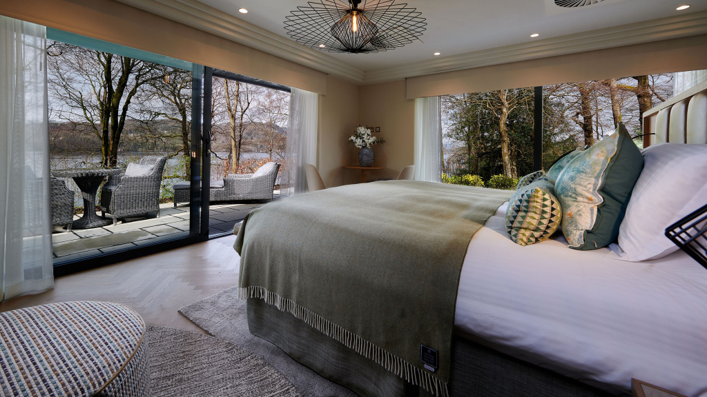 Storrs Hall Hotel on the shore of Lake Windermere