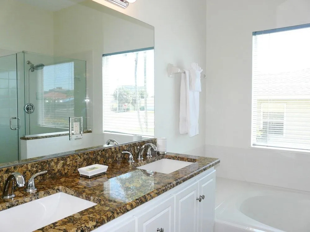 Pet-friendly home with southern exposure and pool