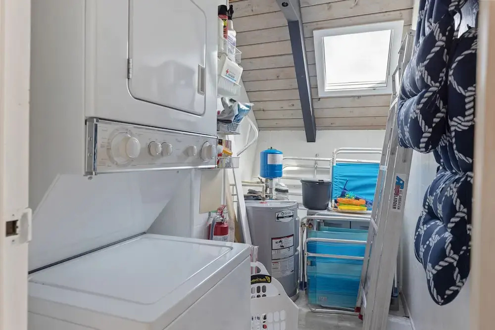 A-frame Beach House Steps From the Ocean With Deck & Central AC
