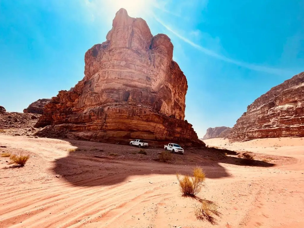 Wadi Rum FedEx camp