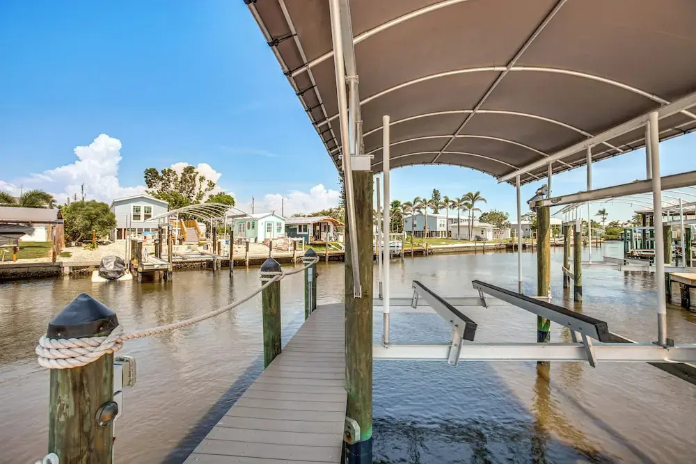 Steps to Canal: St James City Home w/ Dock