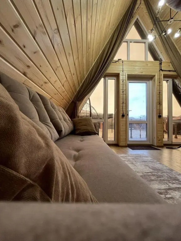 Домики Афрейм в Кисловодске