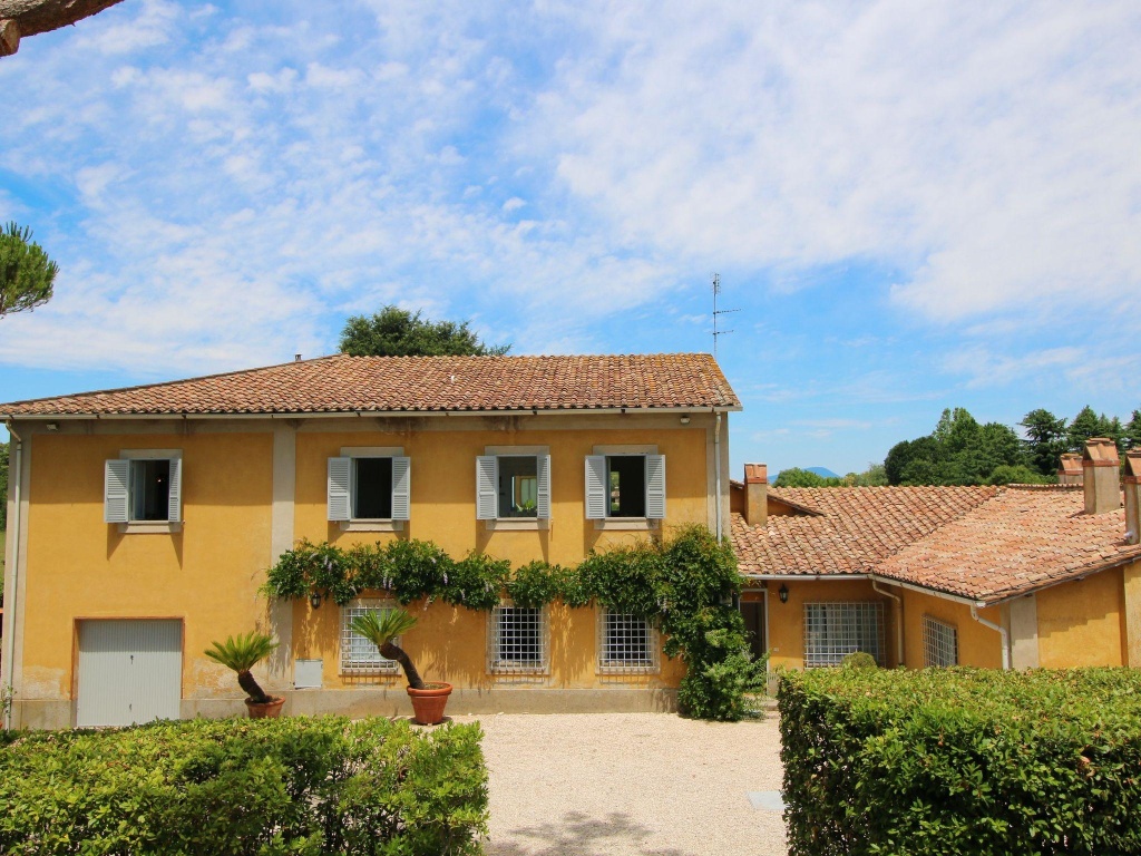 Stylish detached villa on a country estate with a pool