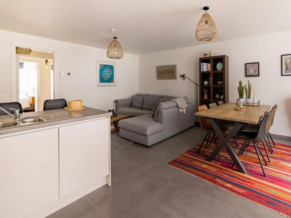 Cosy apartment in Blankenberge with sea-views