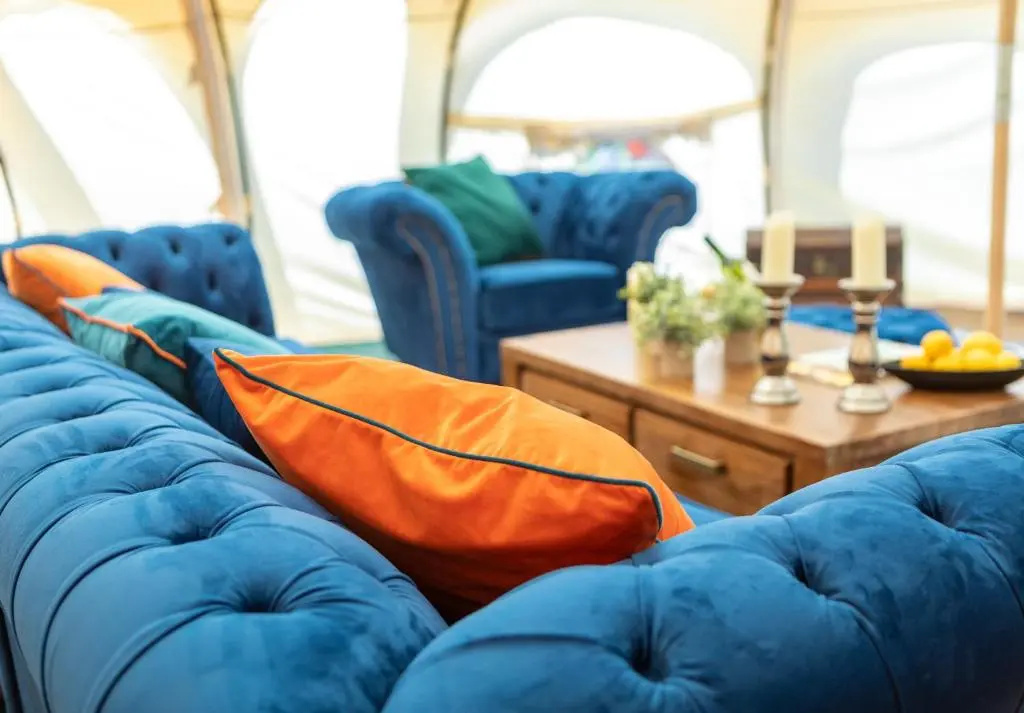 8-bed Lotus Belle Mahal Tent in The Wye Valley