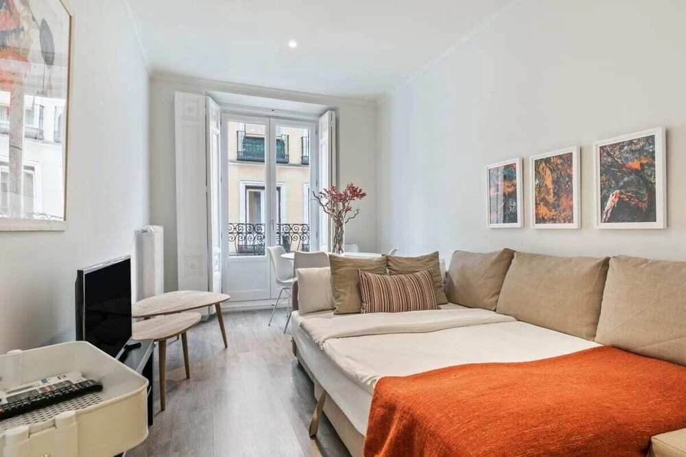 Bright Cosy One-Bedroom Apartment in Centro, Madrid