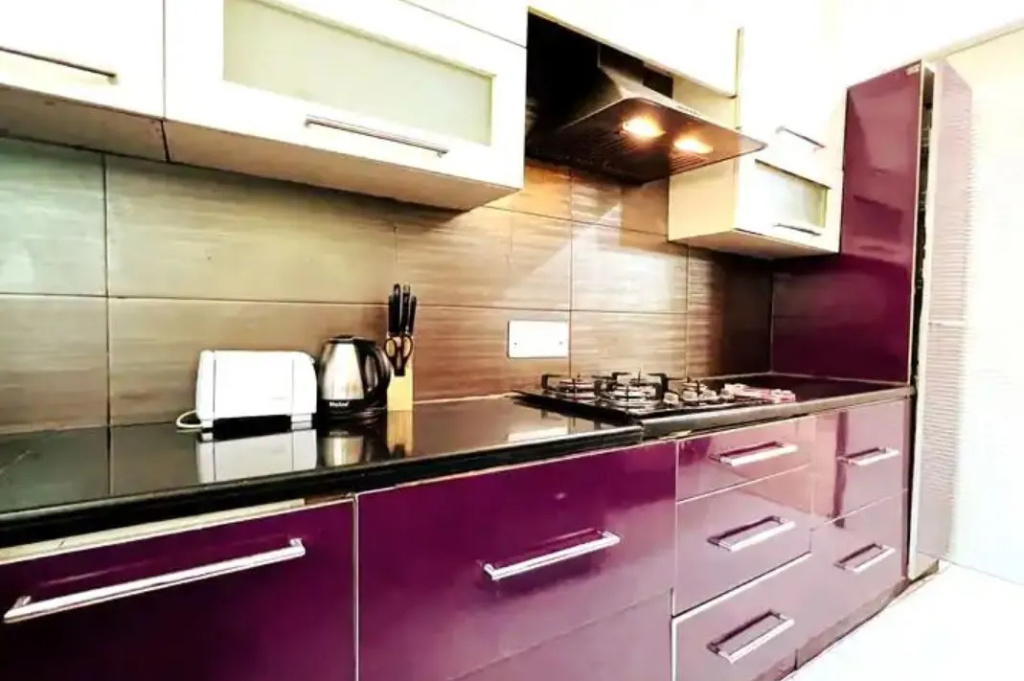 BluO 3BHK Green Park, Private Garden Lift - Balcony