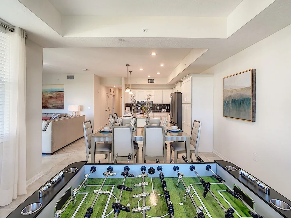Modern Condo Near Disney Foosball Water Park!