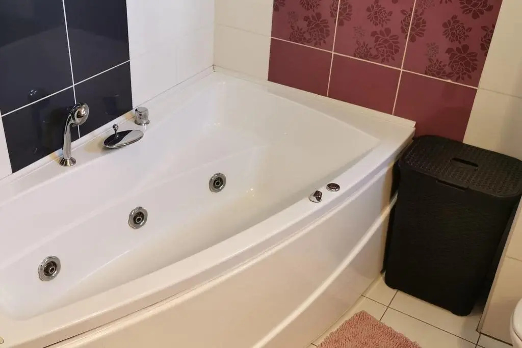 Luxury apartment with two bedrooms and large living room, 100 square meters, city center