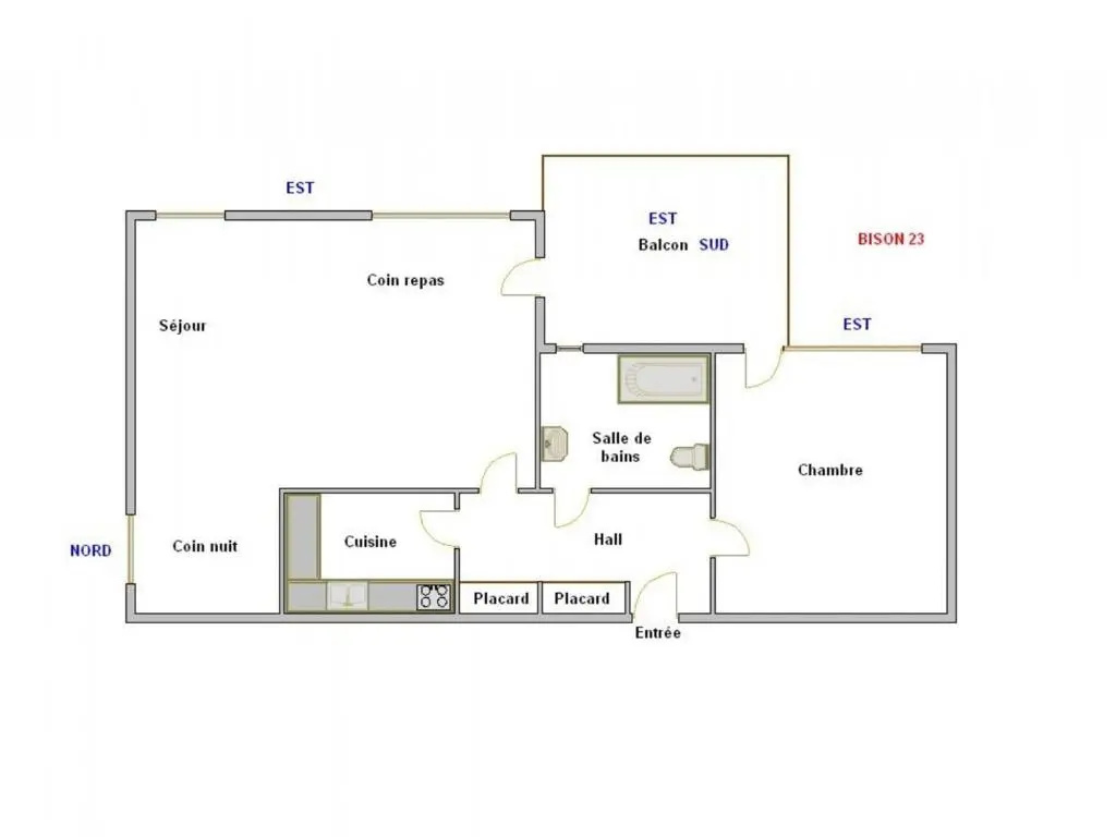 Appartement 2** pour 4 personnes, proche pistes, animaux admis - FR-1-304-46