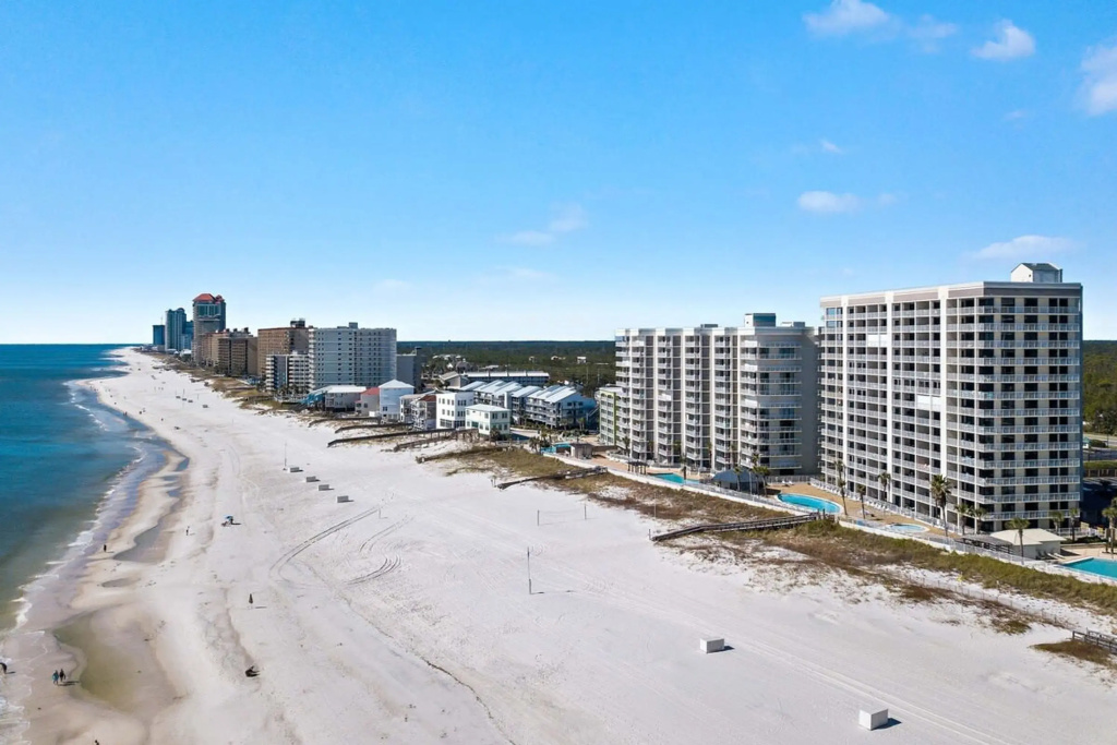 Windward Pointe 1504 Top Floor A Beach View