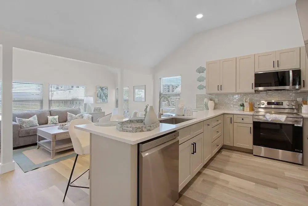 Welcome To Coconut Dreams Fantastic Vacation Rental - 2633 Estero Blvd Unit A 3 Bedroom Home by RedAwning