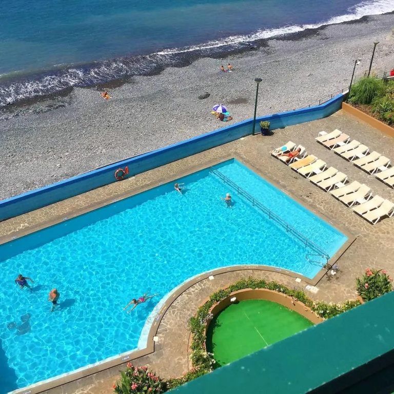 Apartment With 3 Bedrooms in Funchal, With Wonderful sea View, Shared Pool, Furnished Balcony - 500 m From the Beach