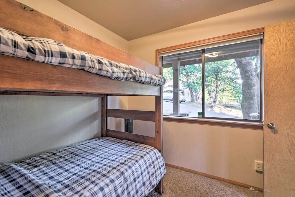 Deck + Grill: Mtn Haven in Stanislaus Nat'l Forest